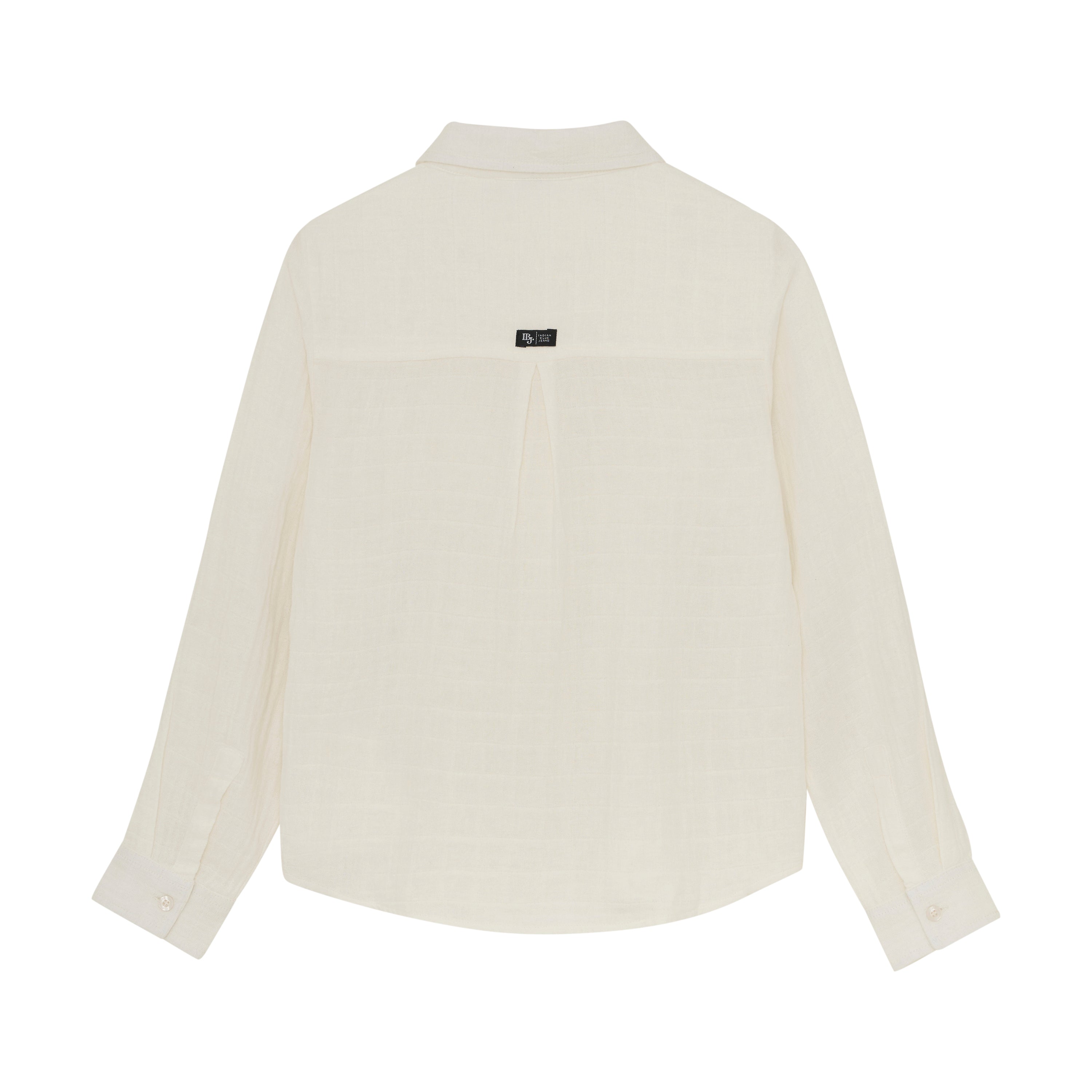 Indian Blue Jeans Shirt Longsleeve Linen