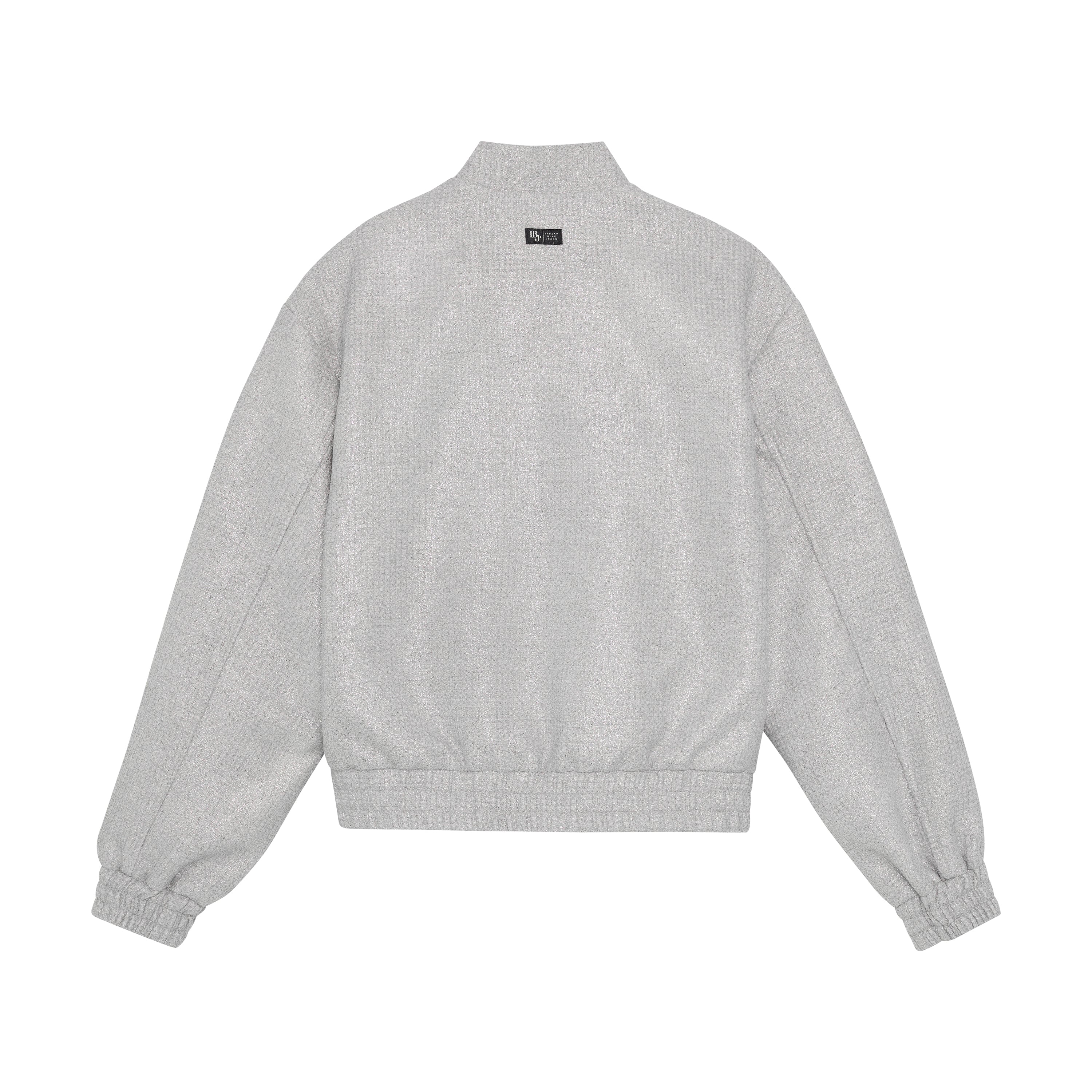 Meisjes Tweed Bomber van Indian Blue Jeans in de kleur Silver in maat 176.