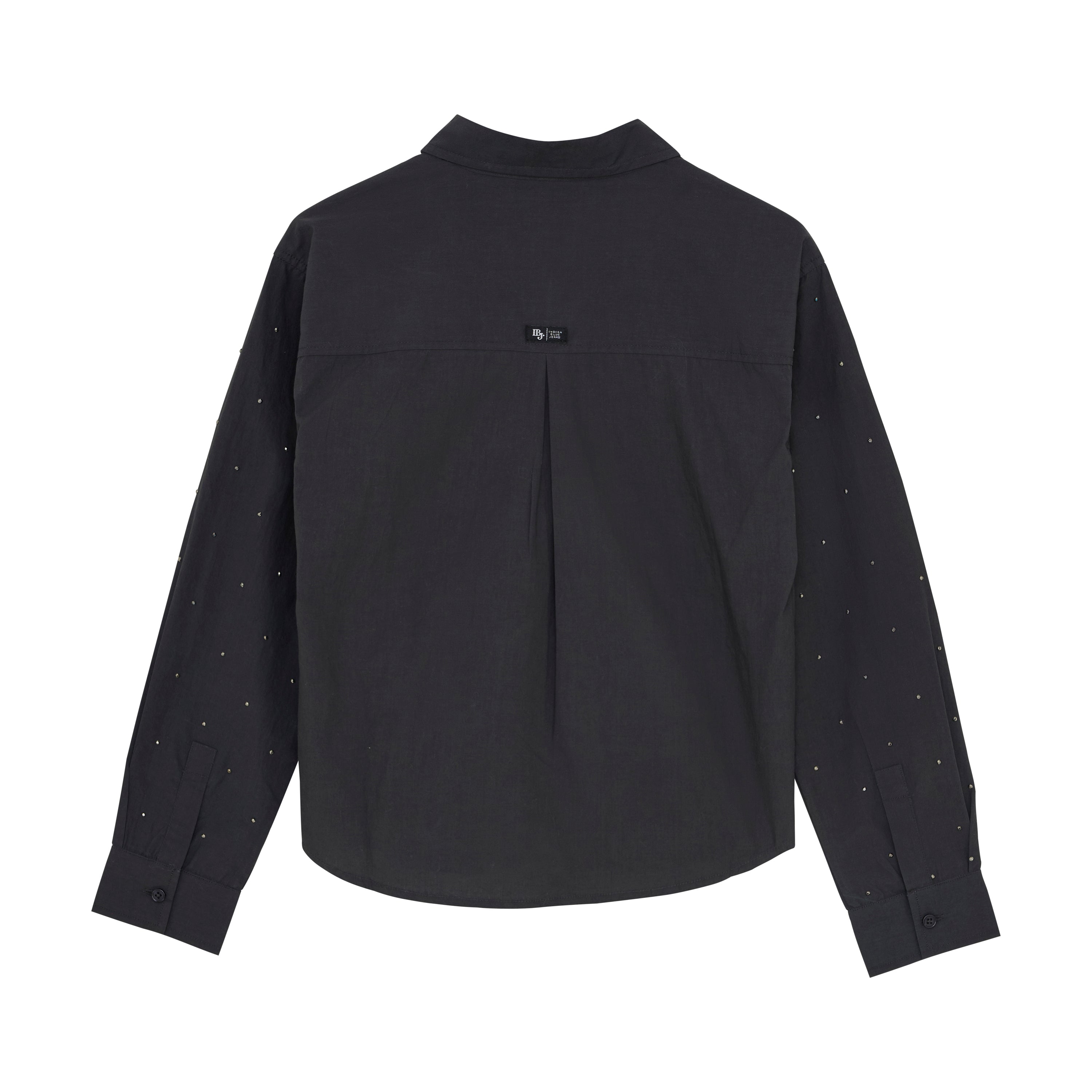 Meisjes Shirt Studs van Indian Blue Jeans in de kleur Phantom in maat 176.