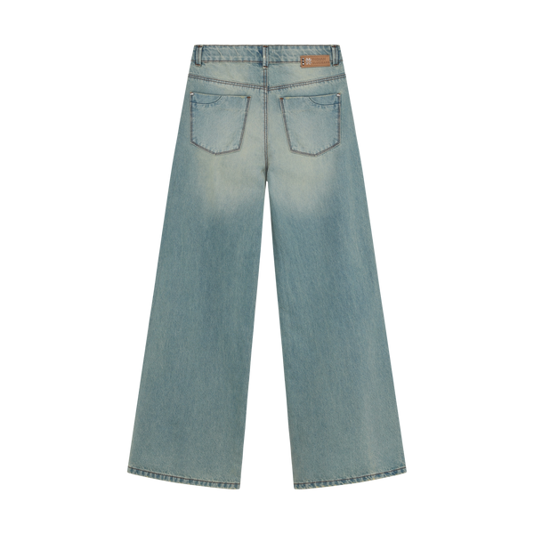 Indian Blue Jeans Extra Wide Fit Washed