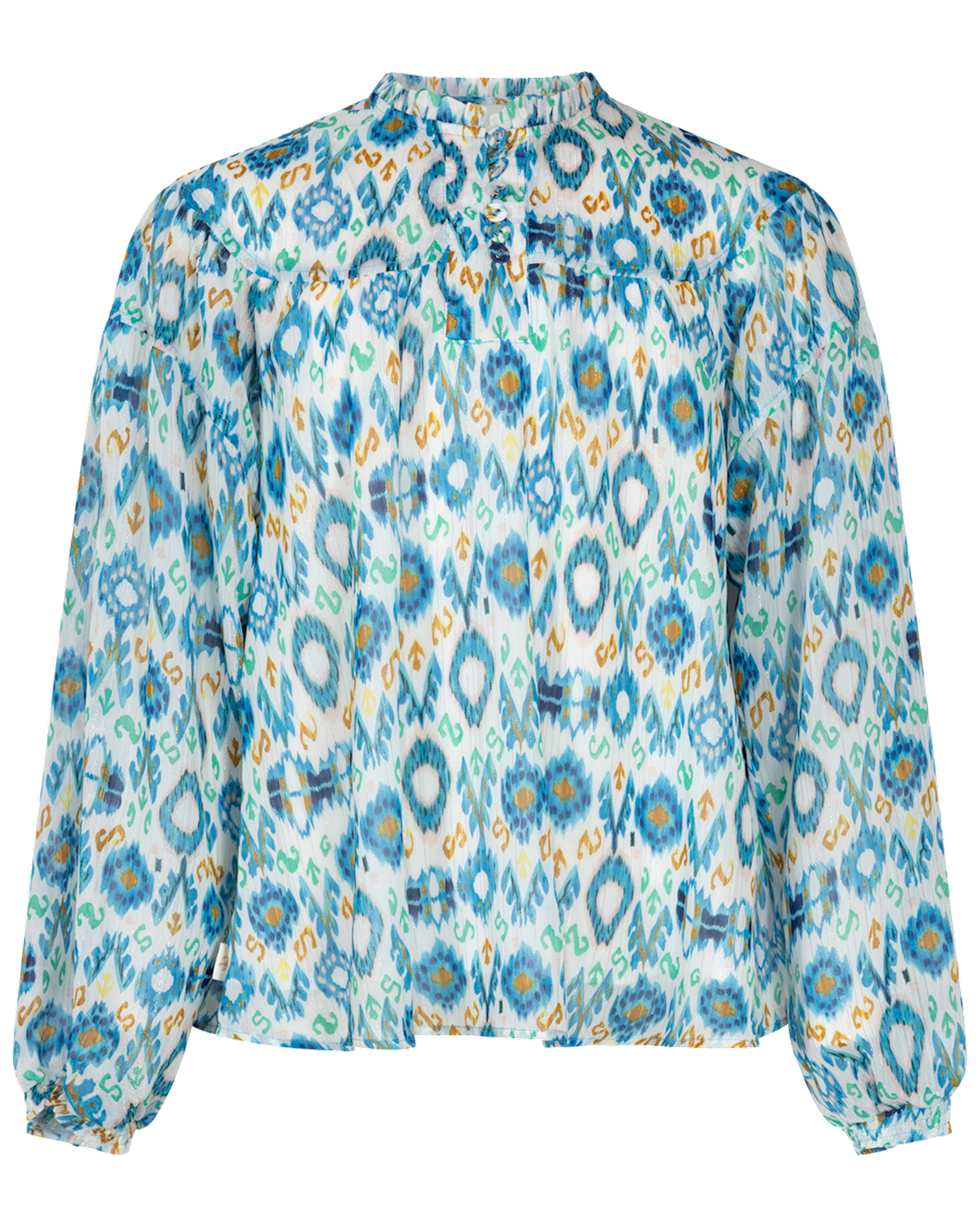 Ai & Ko Blouse ULLA IKAT - Bubbles & Bo
