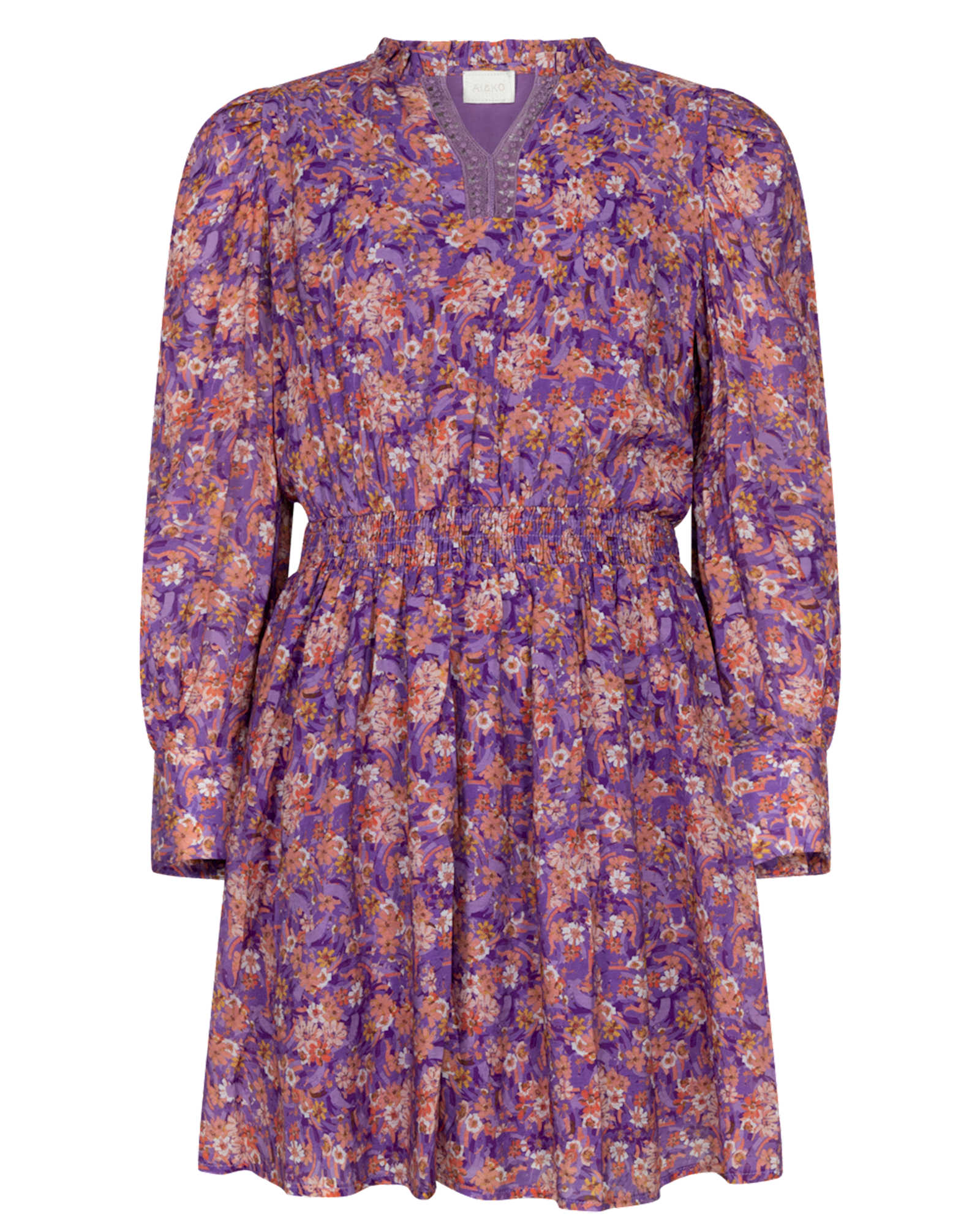 Ai & Ko Dress ANGELA FLOWER - Bubbles & Bo