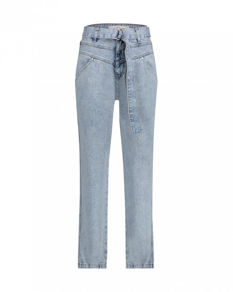 Ai & Ko Jeans Savira bleached blue - Bubbles & Bo