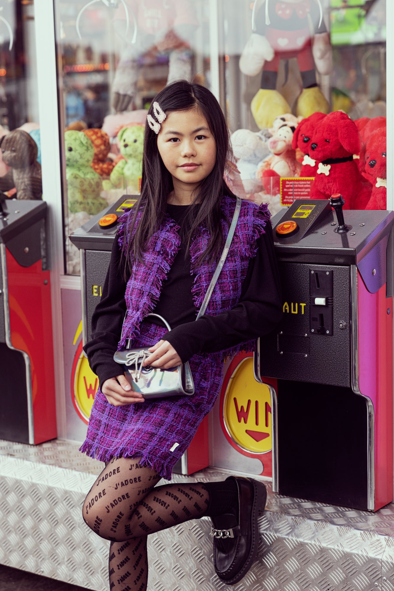 Ai & Ko Skirt EVANNA TWEED - Bubbles & Bo