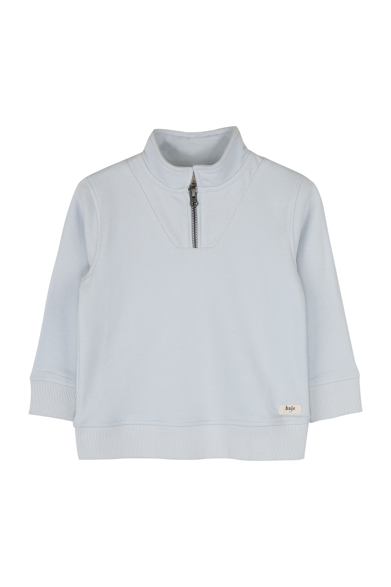 Jongens Sweater Zip Mazo van Baje Studio in de kleur Blue sky in maat 134-140.