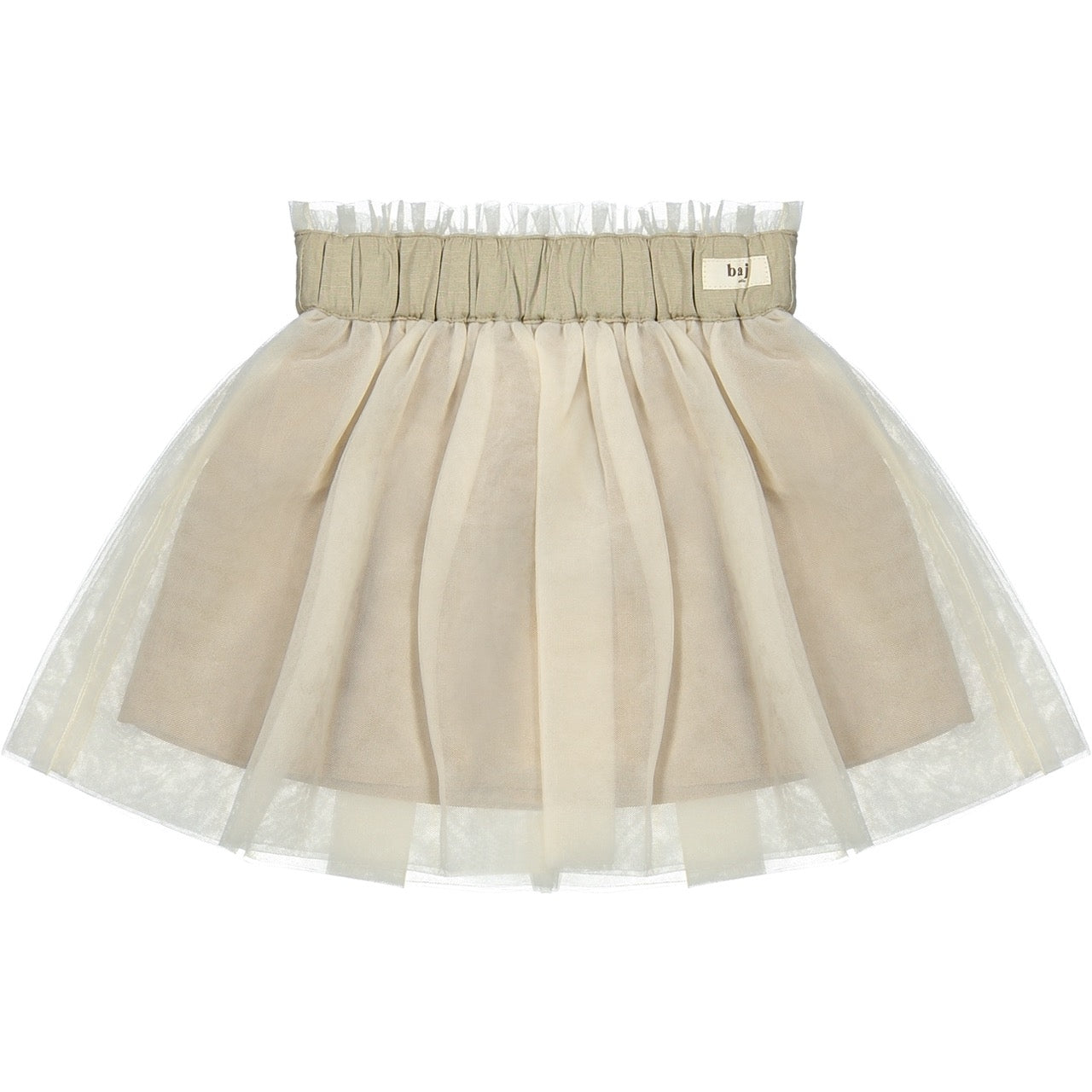 Meisjes Skirt Short Gilly van Baje Studio in de kleur Sand desert in maat 134-140.