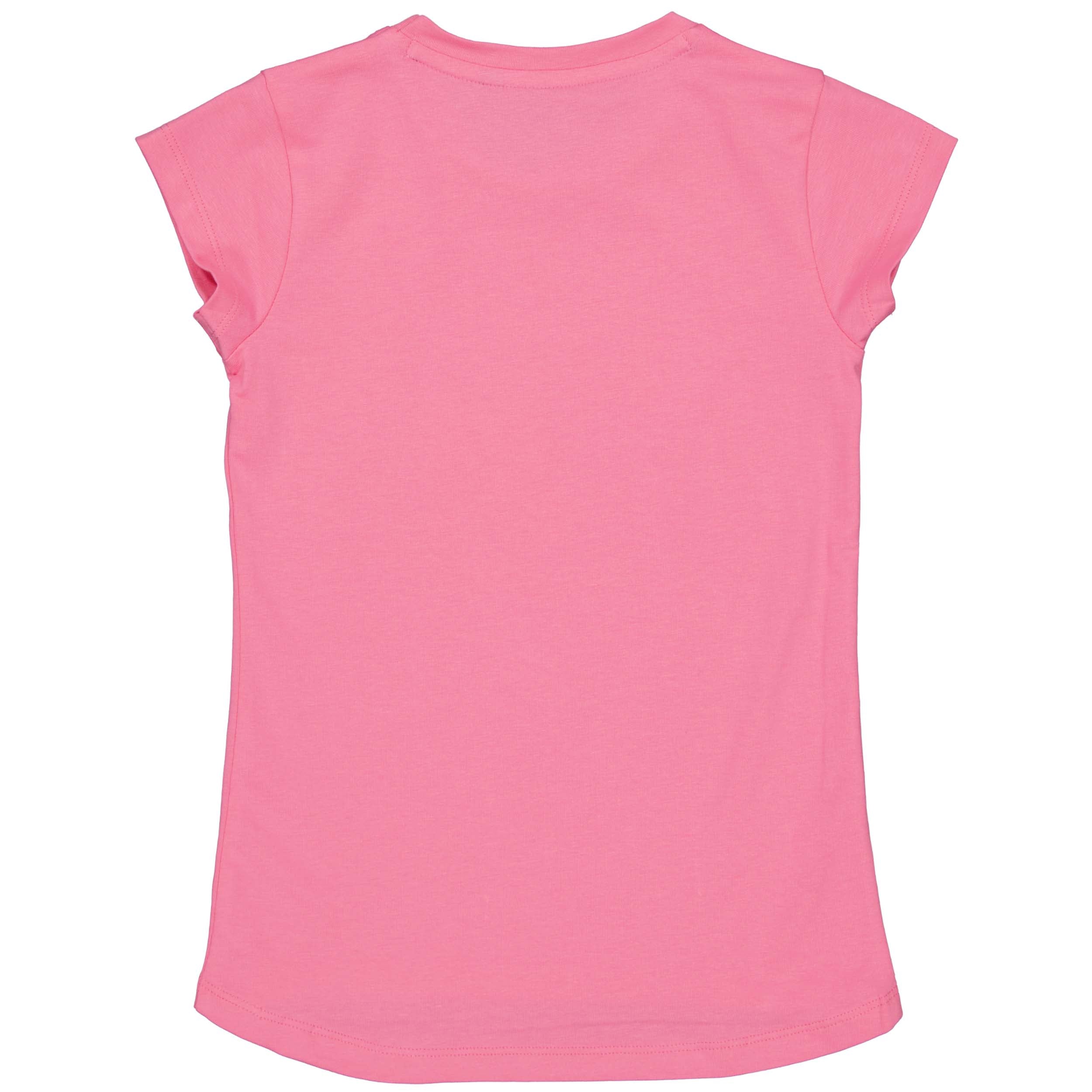 Meisjes Shortsleeve BIBIANQS242 van Quapi in de kleur Pink in maat 122-128.