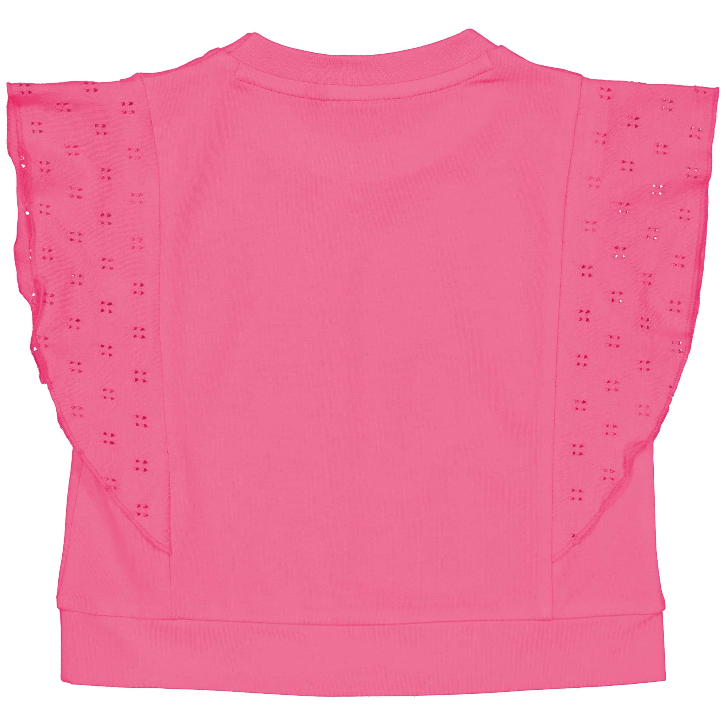 Meisjes Shortsleeve BIRGITQS242 van Quapi in de kleur Pink in maat 122-128.