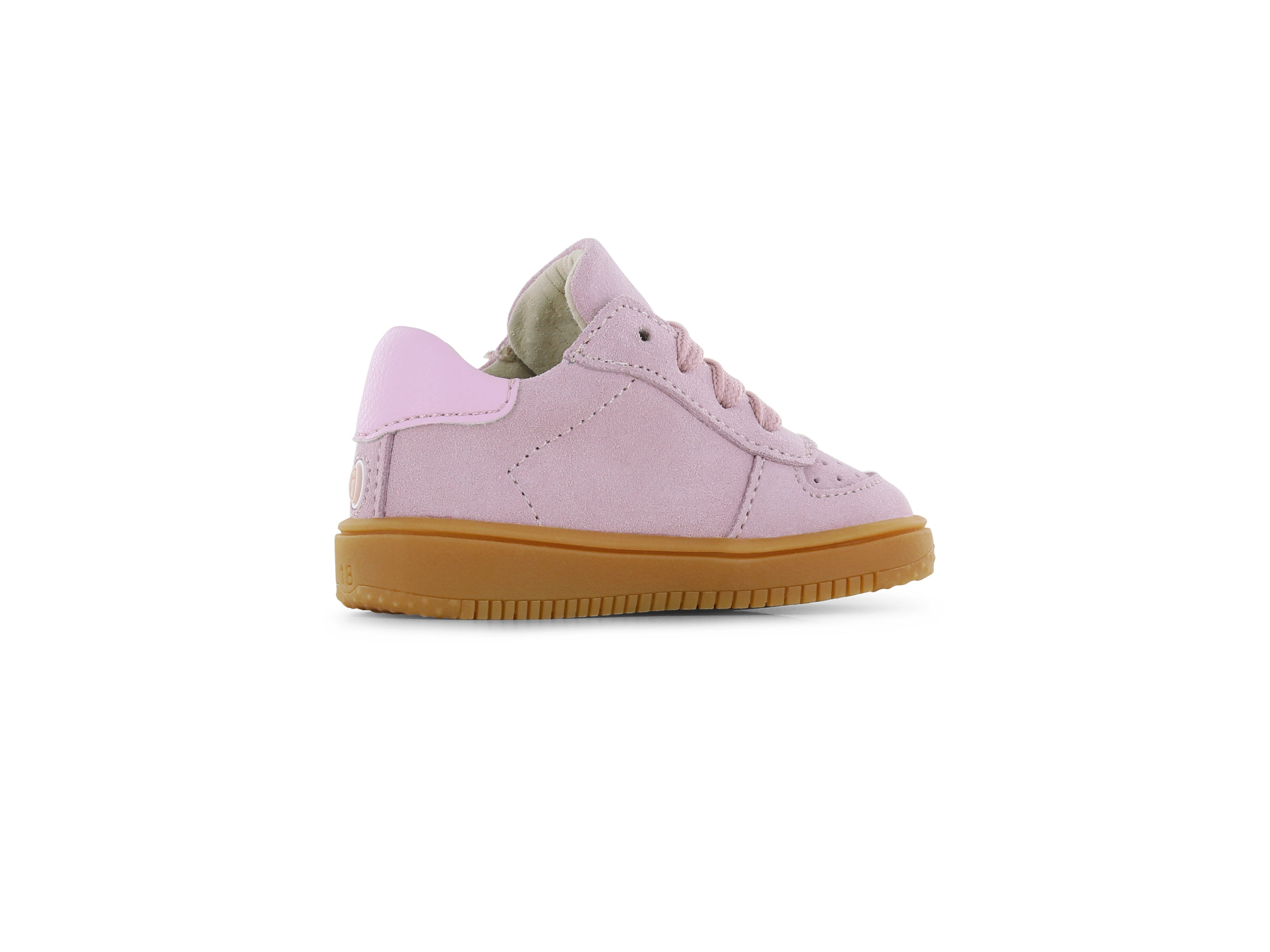 Shoesme oud roze sneaker met strepen