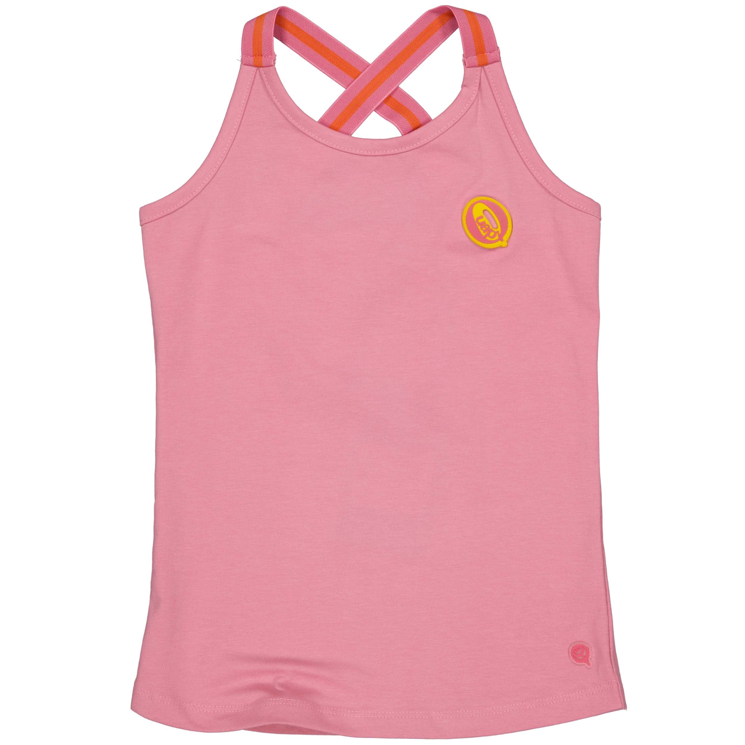 Meisjes SInglet BODIENQS243-4010 van Quapi in de kleur Candy Pink in maat 122-128.