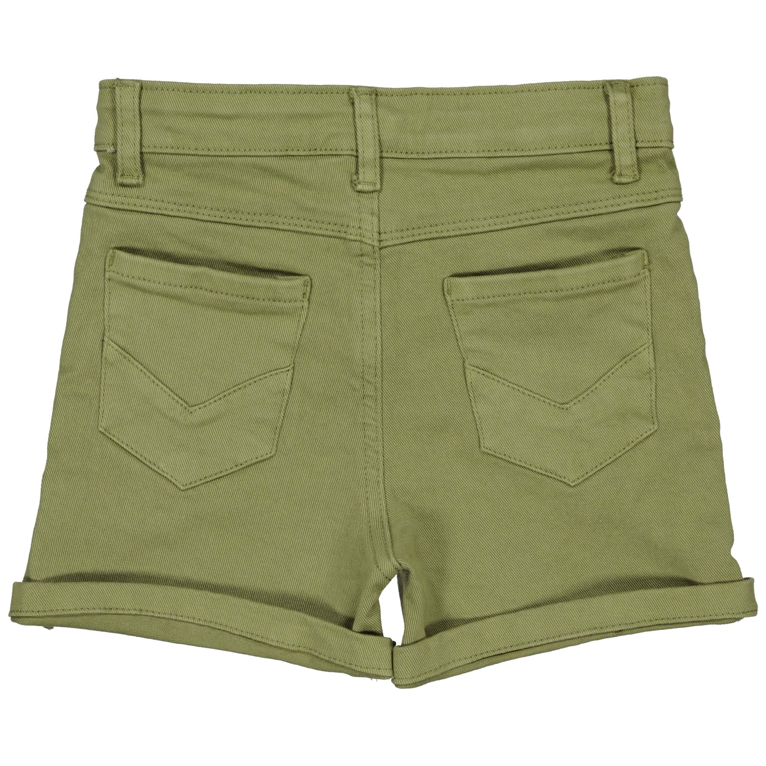 Meisjes Short BRITTEQS242 van Quapi in de kleur Cedar Green in maat 122-128.