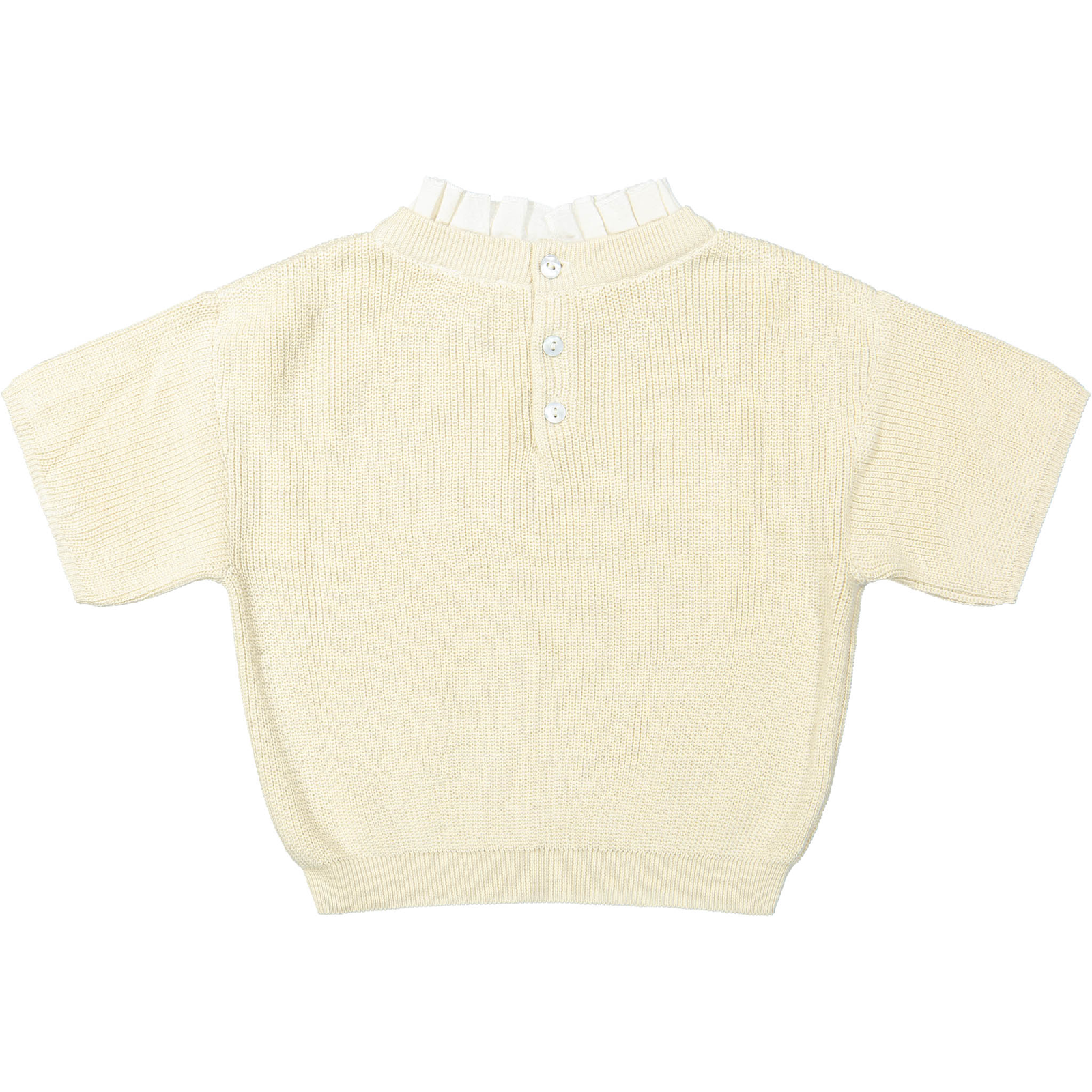 Baje Studio Blossom knit top sand - Bubbles & Bo