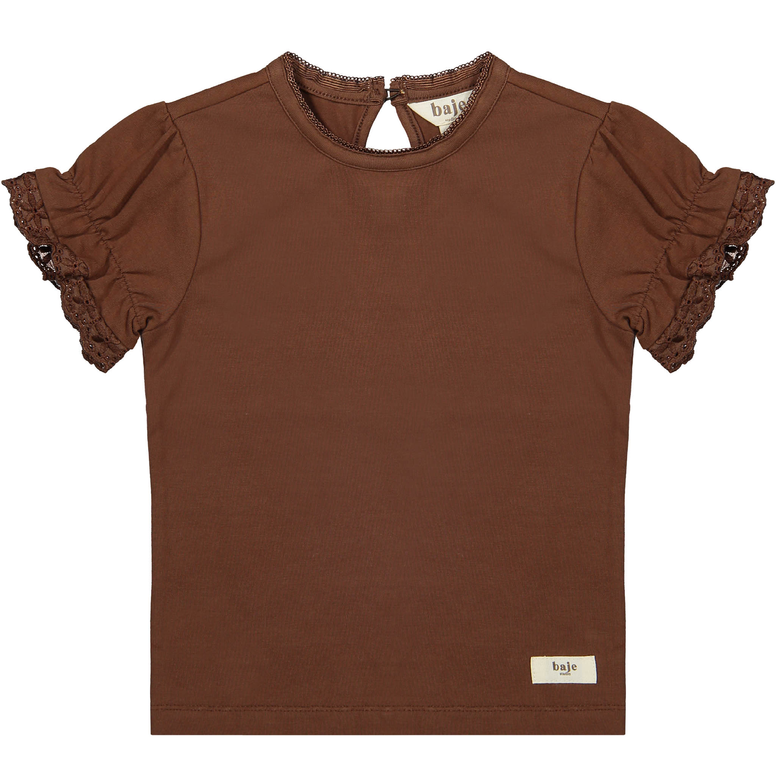 Baje Studio Fe top brown - Bubbles & Bo