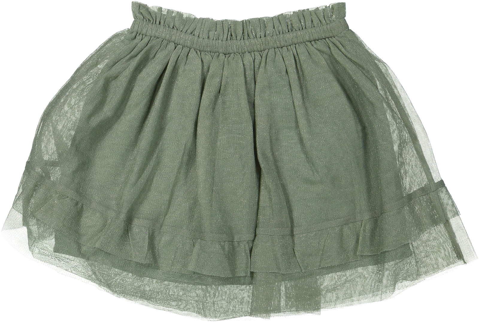 Baje Studio Golden skirt green - Bubbles & Bo