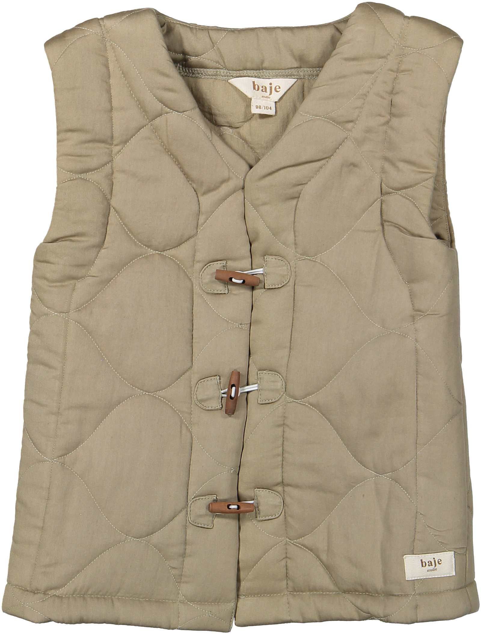 Baje Studio Harbour gilet sand - Bubbles & Bo