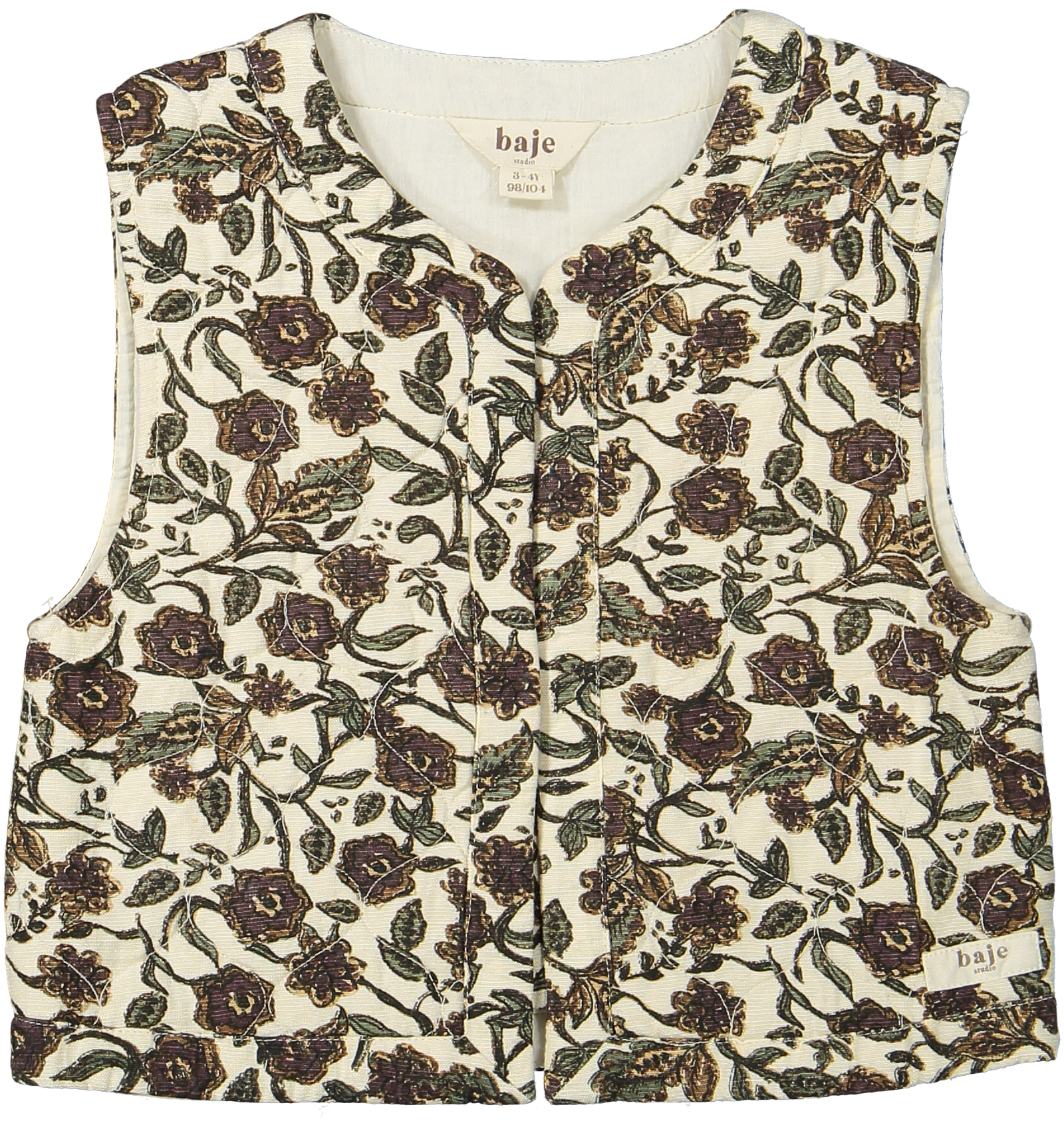 Baje Studio London AOP gilet - Bubbles & Bo