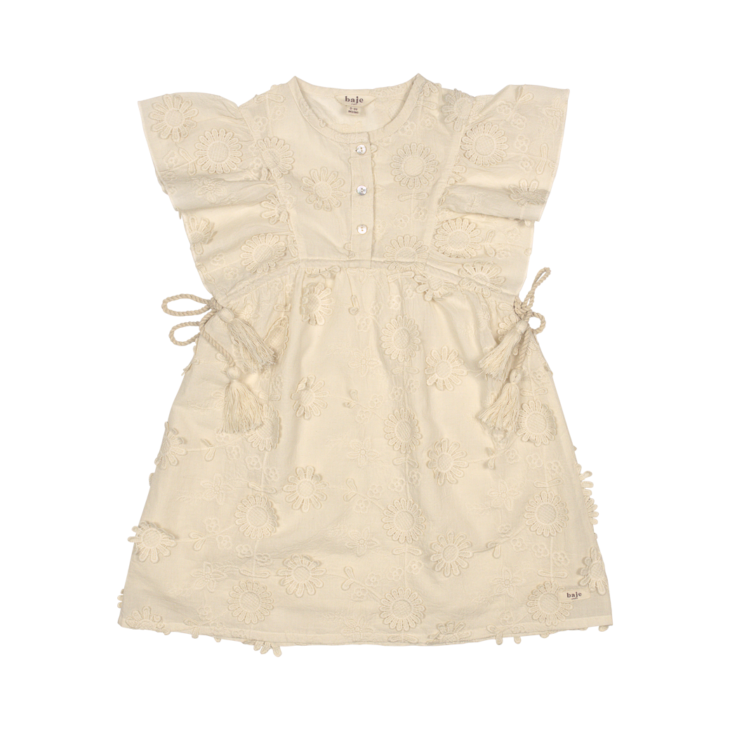 Baje Studio Mini dress creme - Bubbles & Bo