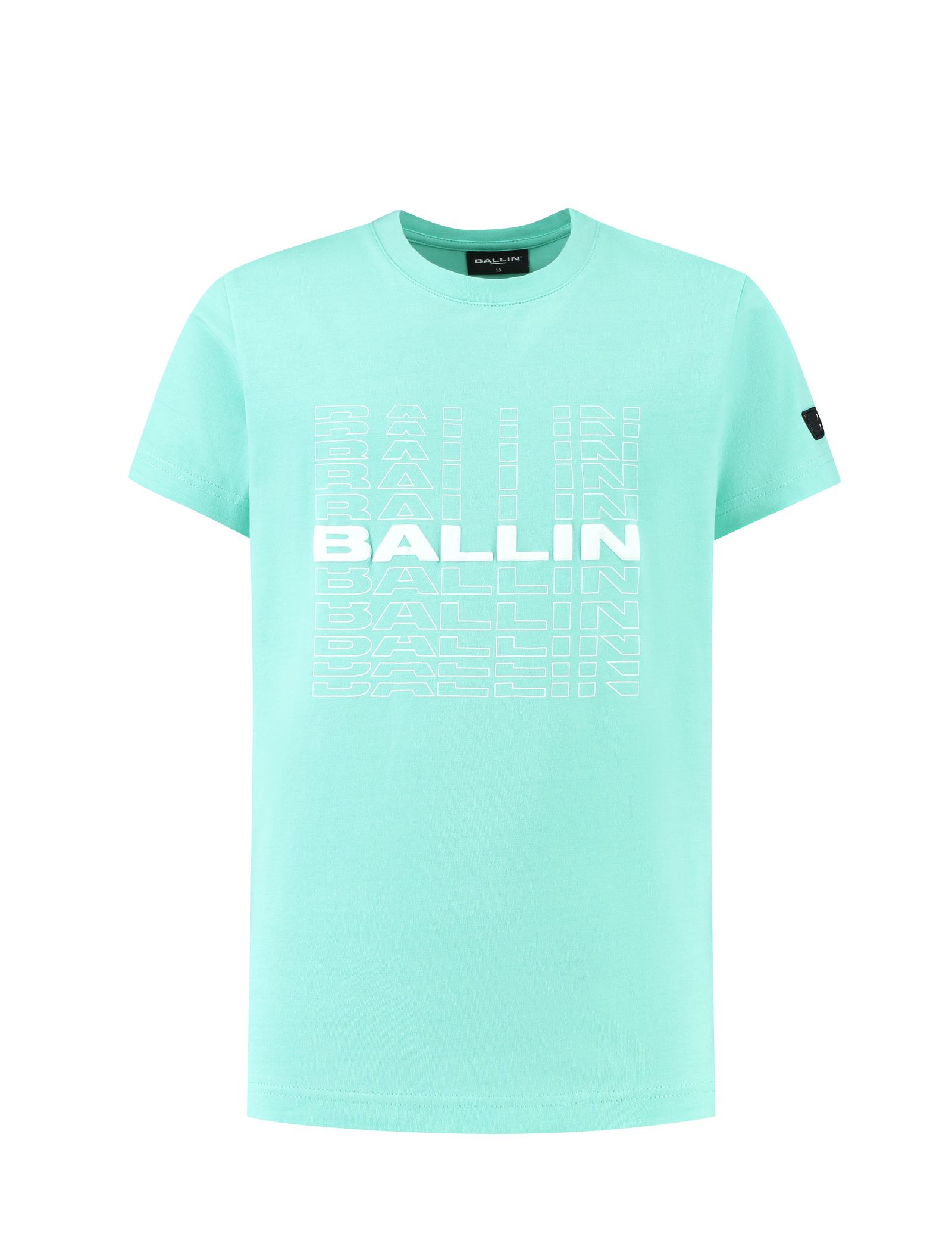 Ballin Amsterdam T-shirt with frontprint - Bubbles & Bo