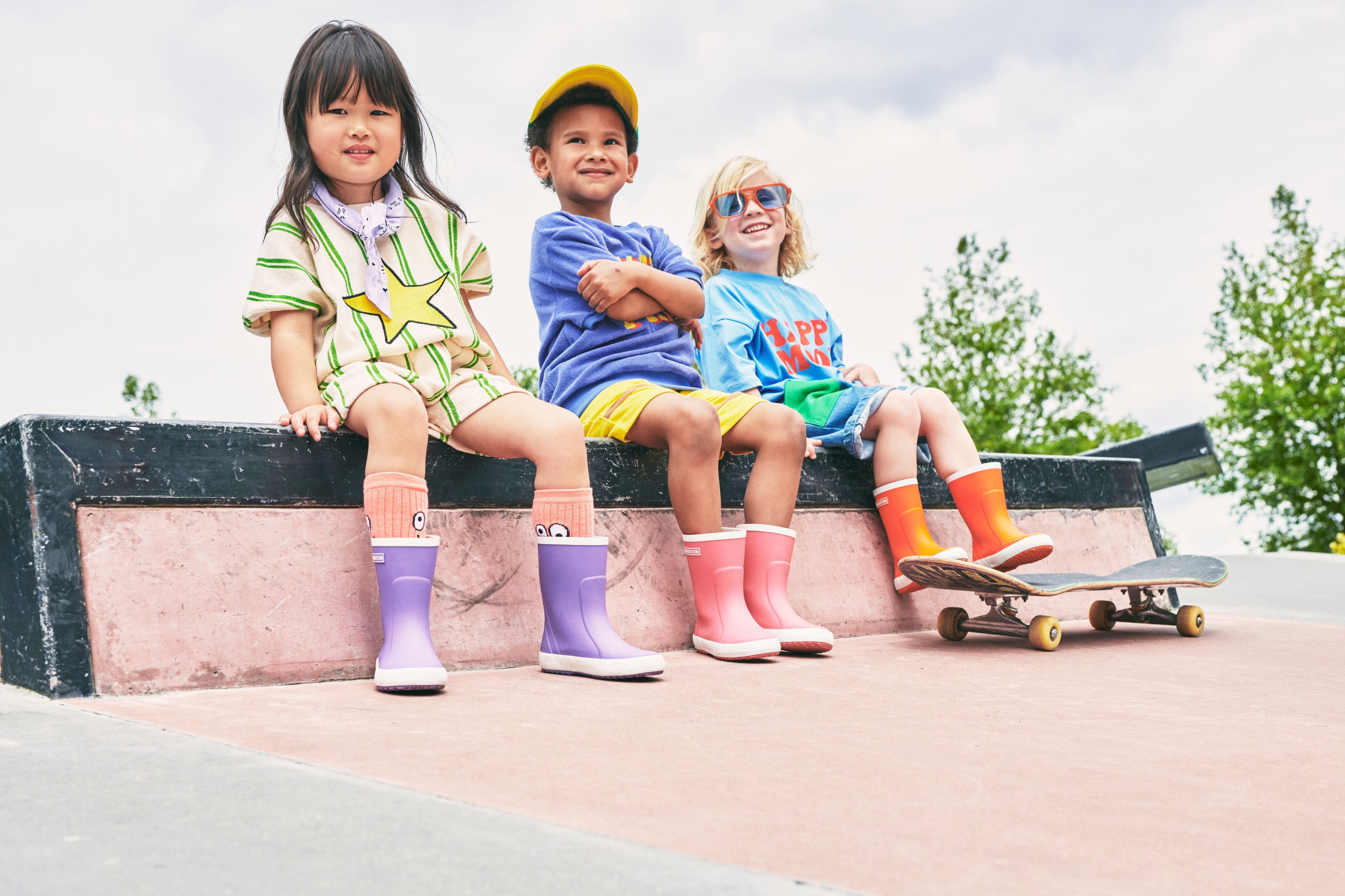 Bergstein Classic Regenlaarzen Pink