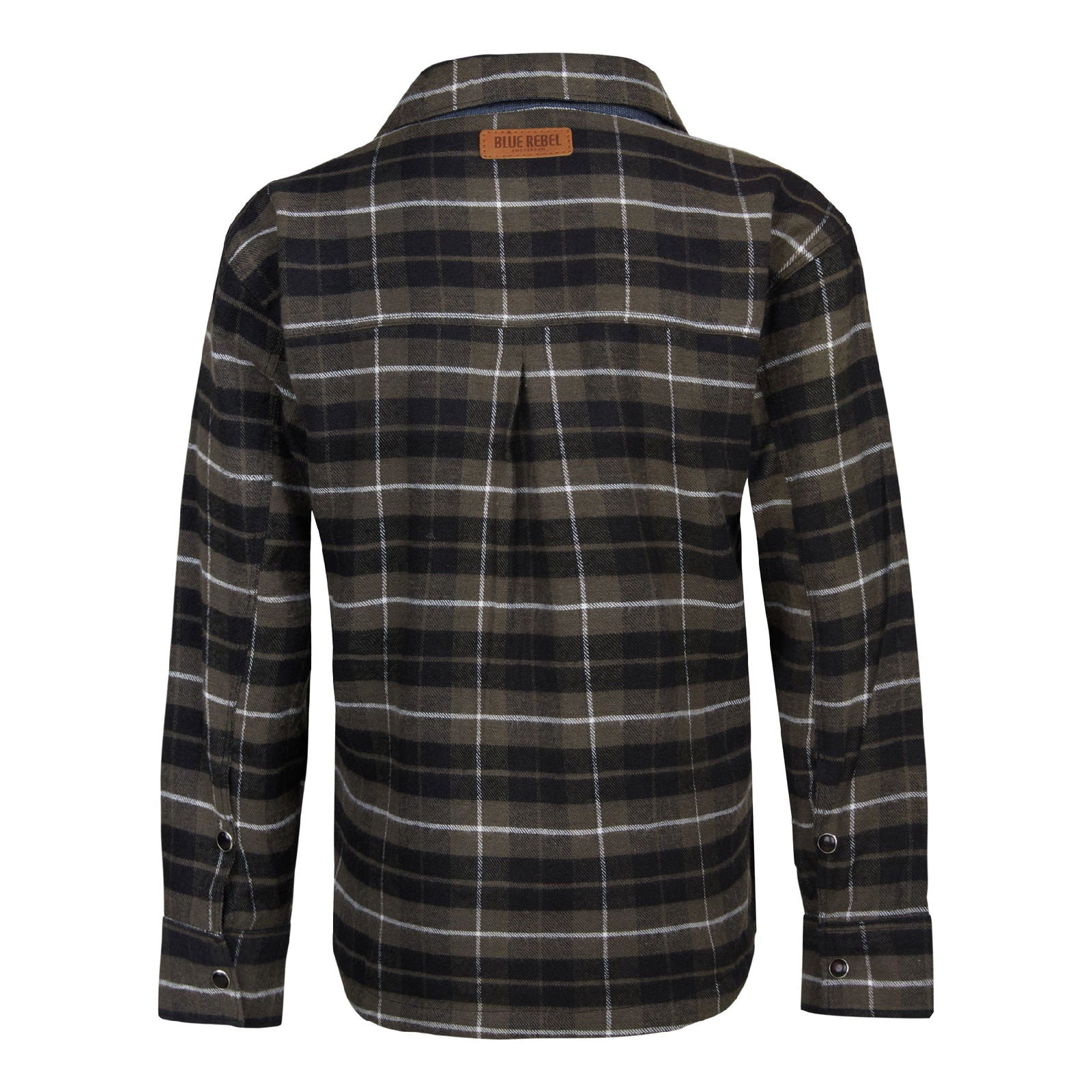 Blue Rebel Boys Shirt Check Heath - Bubbles & Bo