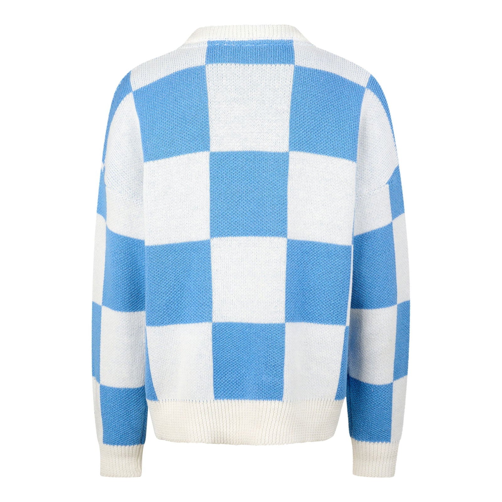 Blue Rebel Knitted Sweater Blocked Leah - Bubbles & Bo