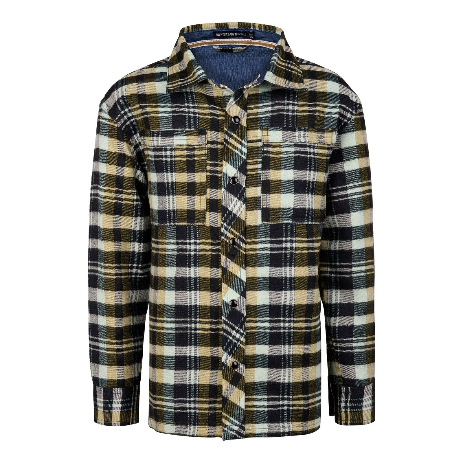 Blue Rebel Shirt Check Kalle - Bubbles & Bo