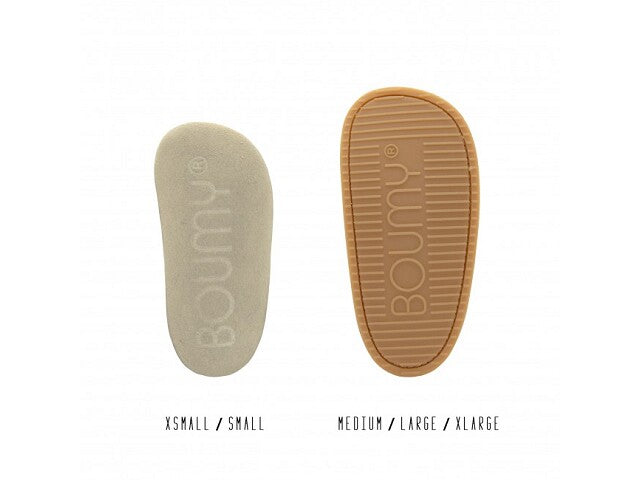 Boumy Baby slofjes Sam pale grey Schoenen - Bubbles & Bo