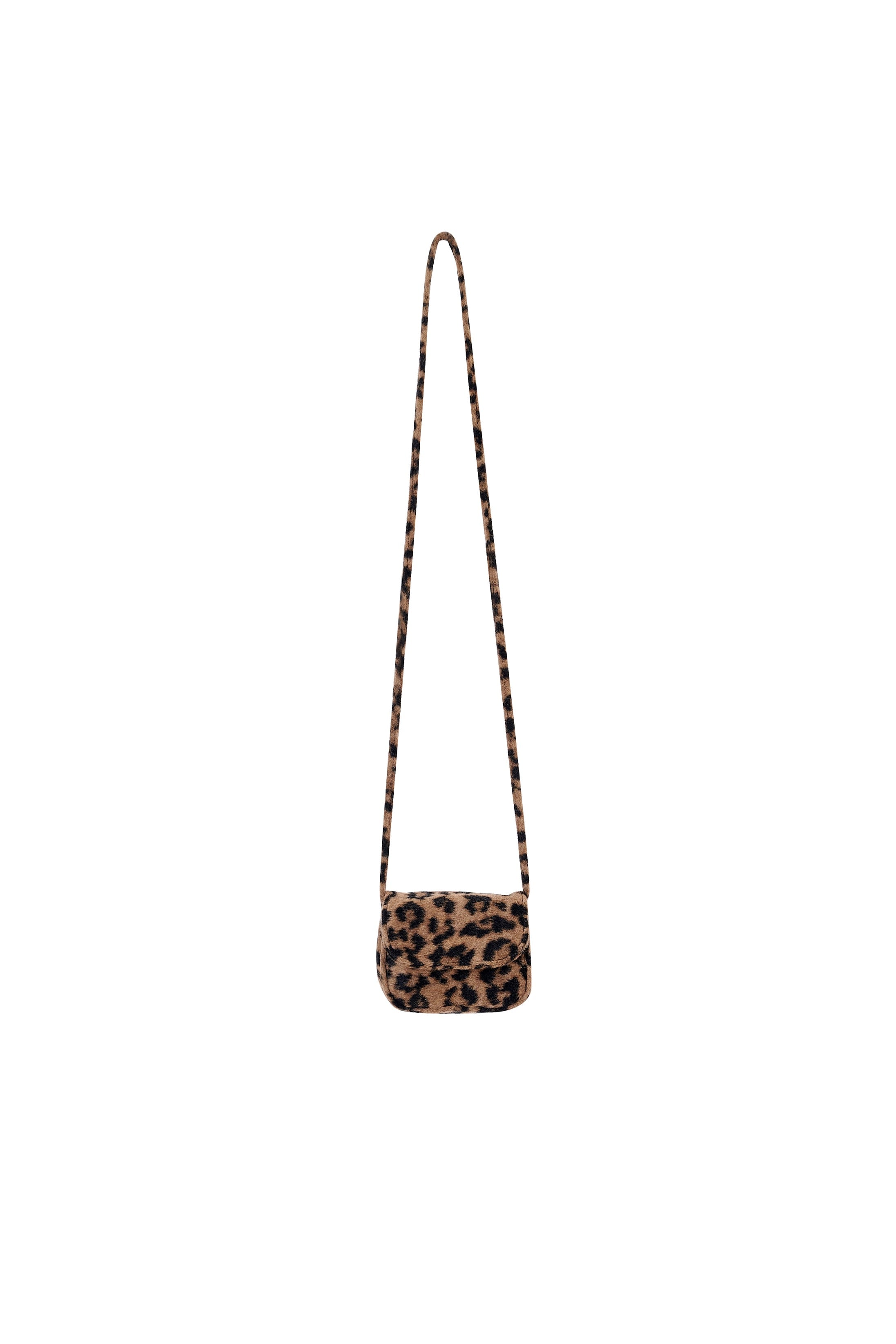 Meisjes Purse LEOPARD-SG-89-A van Someone in de kleur LIGHT BROWN in maat One size.