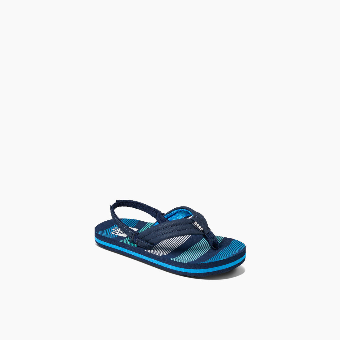 Reef Slipper LITTLE AHI DEEP SEA STRIPES