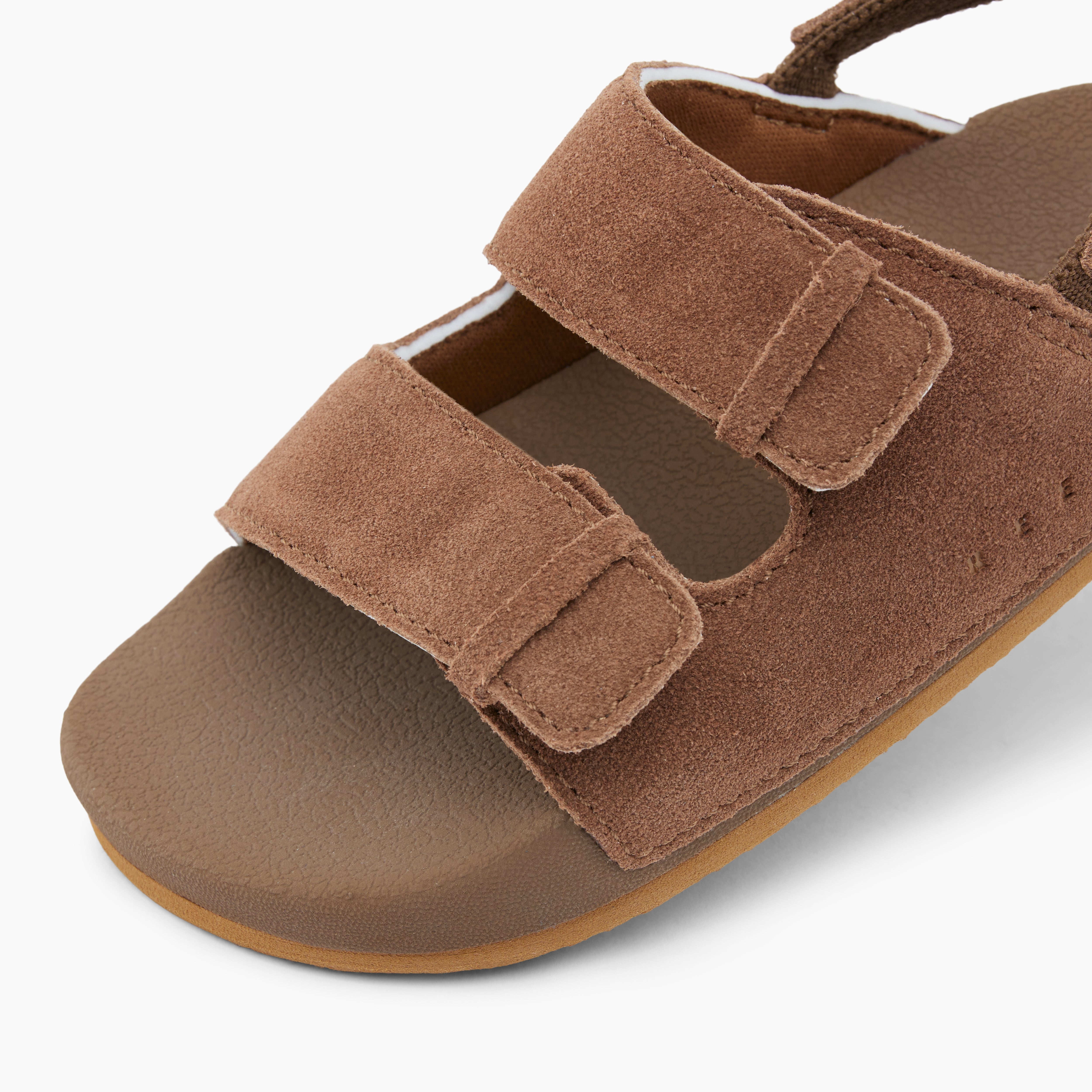 Jongens LITTLE OJAI BROWN van Reef in de kleur Brown in maat 29.