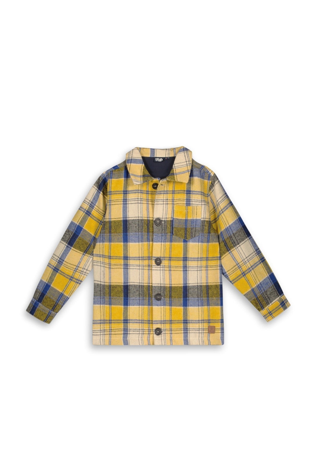 Charlie Ray Wool Check Overshirt Nade - Bubbles & Bo