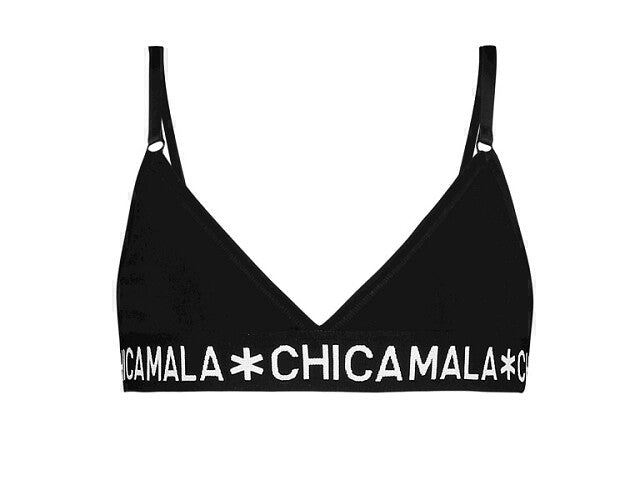 Chicamala Triangel top black Ondergoed - Bubbles & Bo
