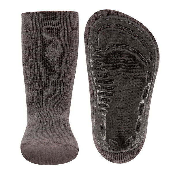 Ewers Anti-slip sokken Softstep bruin - Bubbles & Bo