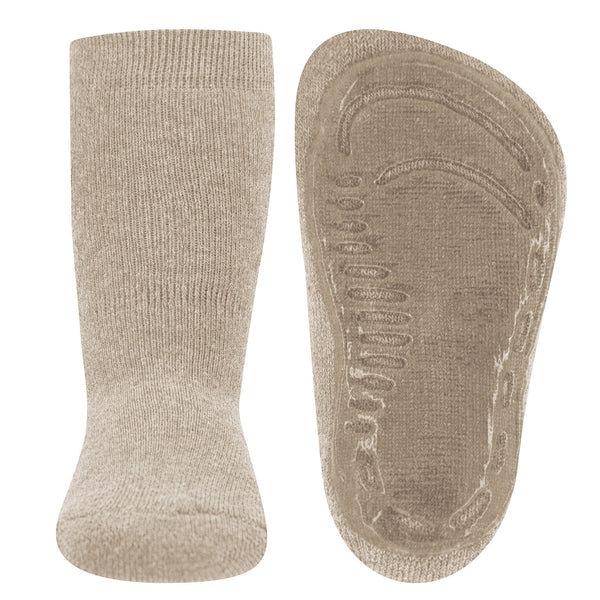 Ewers Anti-slip sokken Softstep uni beige - Bubbles & Bo