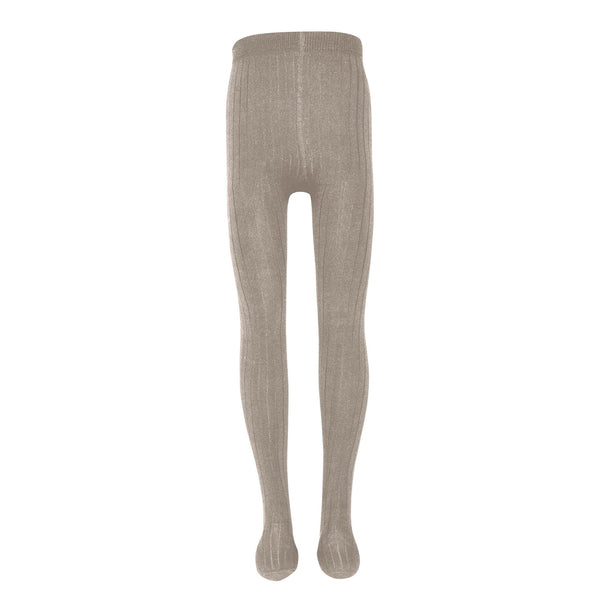Ewers Maillot rib Donker Beige melee - Bubbles & Bo