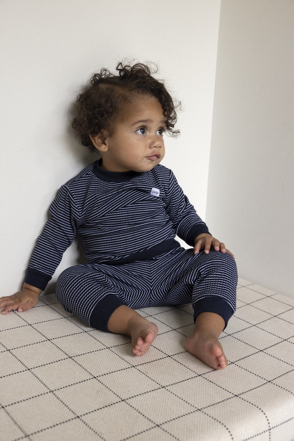 Feetje Pyjama wafel - Autumn Special - Bubbles & Bo