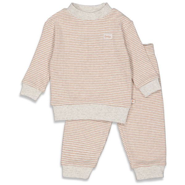 Feetje Pyjama wafel - Stroopwafel - Bubbles & Bo