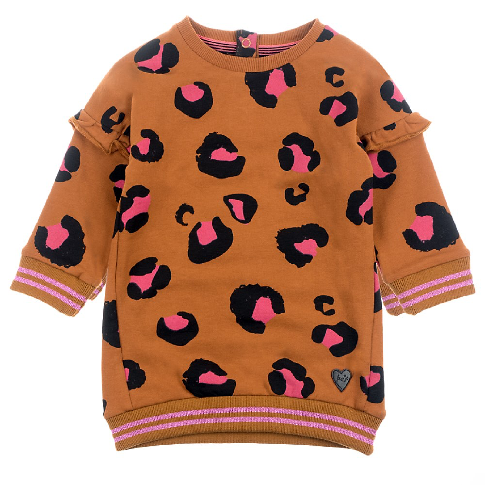 Feetje Sweatjurk - Animal Attitude - Bubbles & Bo