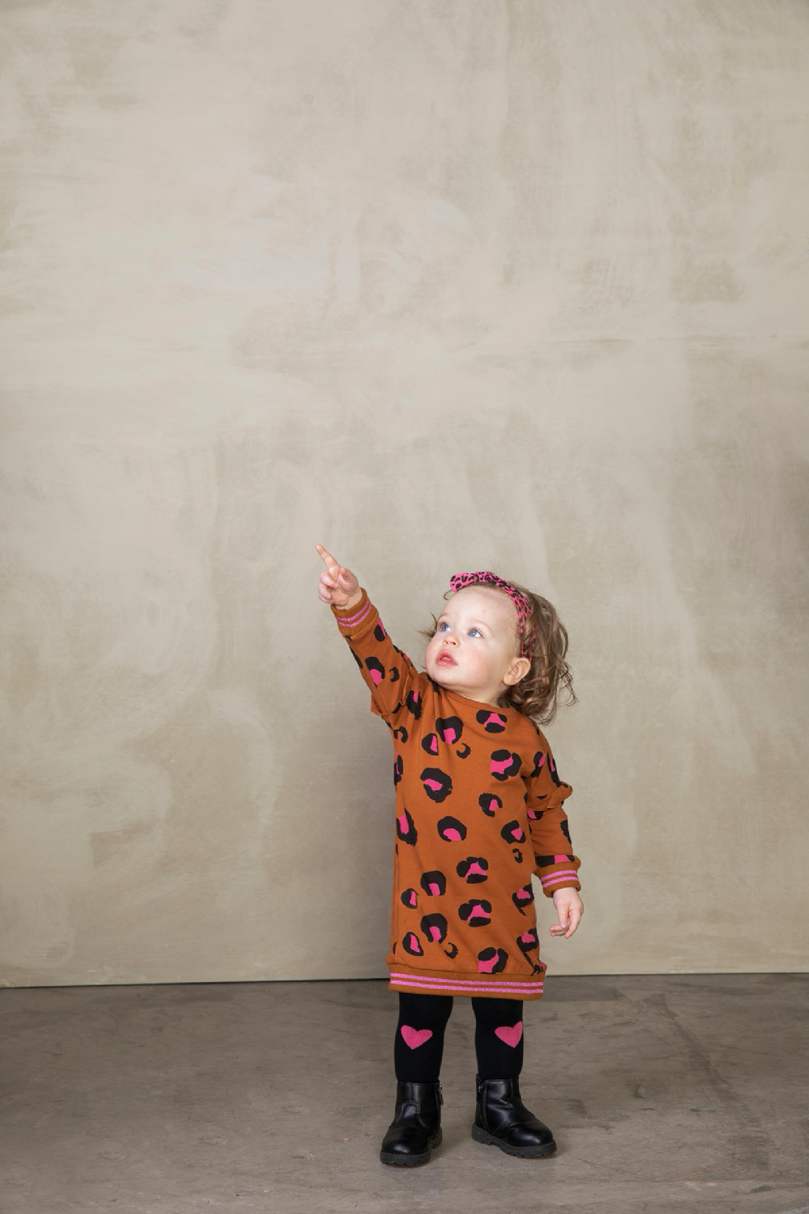 Feetje Sweatjurk - Animal Attitude - Bubbles & Bo