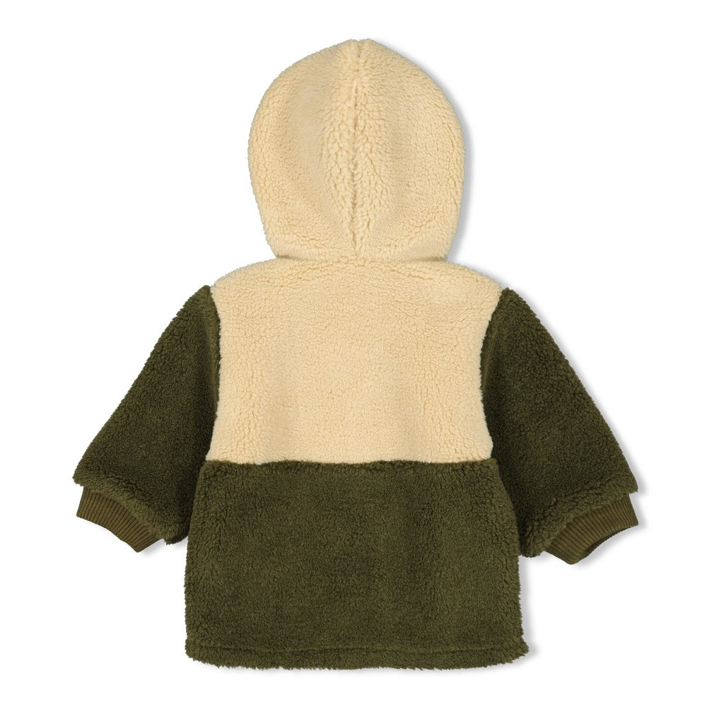 Feetje Teddy jasje met capuchon - Brave - Bubbles & Bo