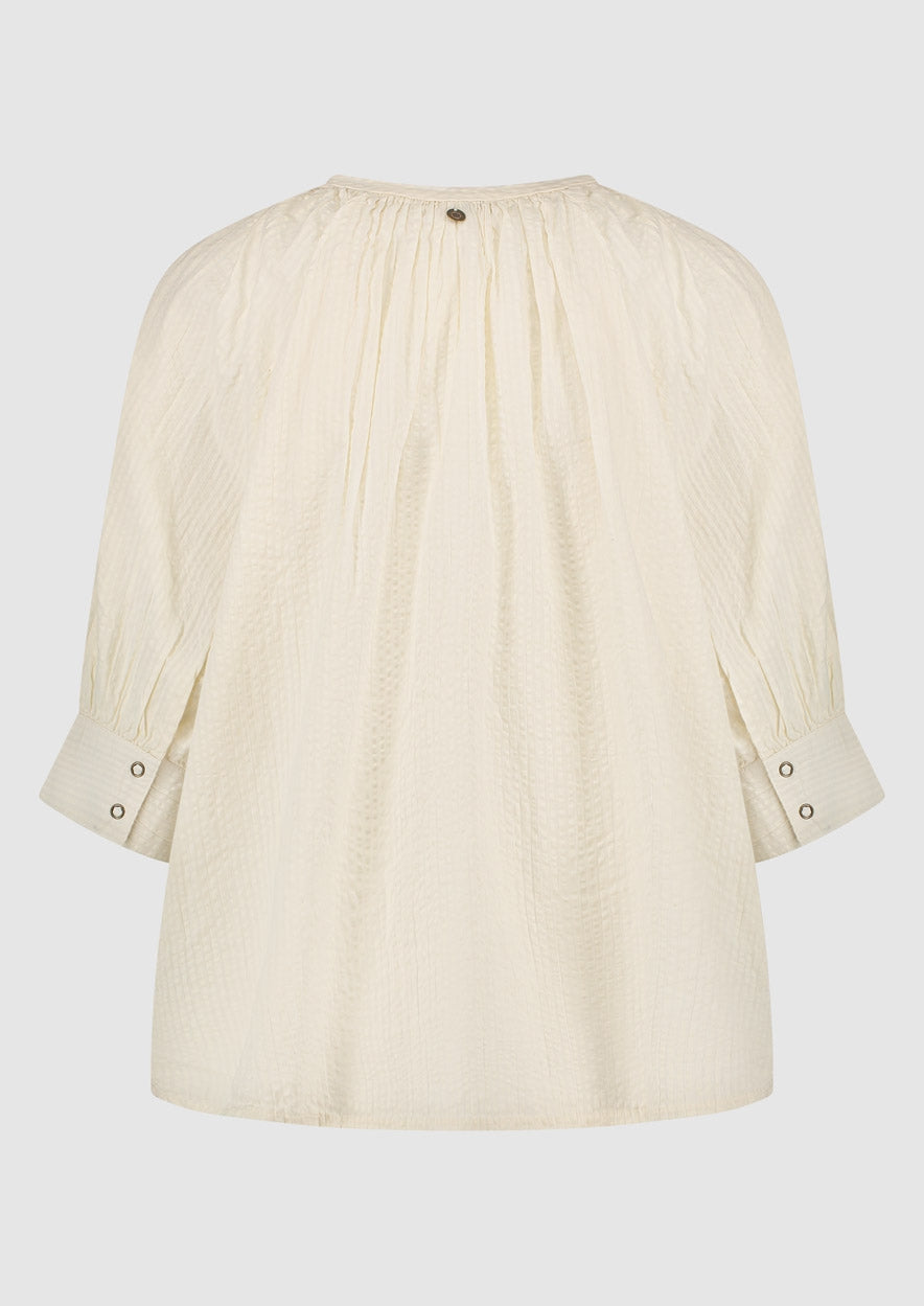 Meisjes GIRLS DIANNA BLOUSE van Circle of Trust in de kleur Bone white in maat 176.