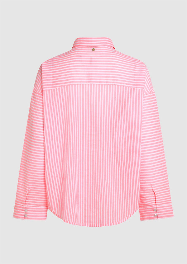 Meisjes ELENA BLOUSE van Circle of Trust in de kleur Bright pink in maat 176.