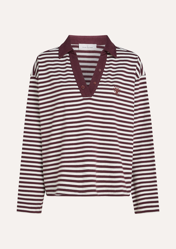 Meisjes KRISTA SHIRT van Circle of Trust in de kleur Baroque red in maat 176.