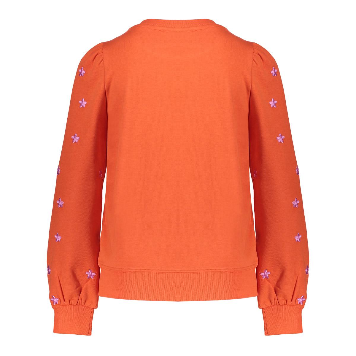 Geisha Sweater embroiderd flowers