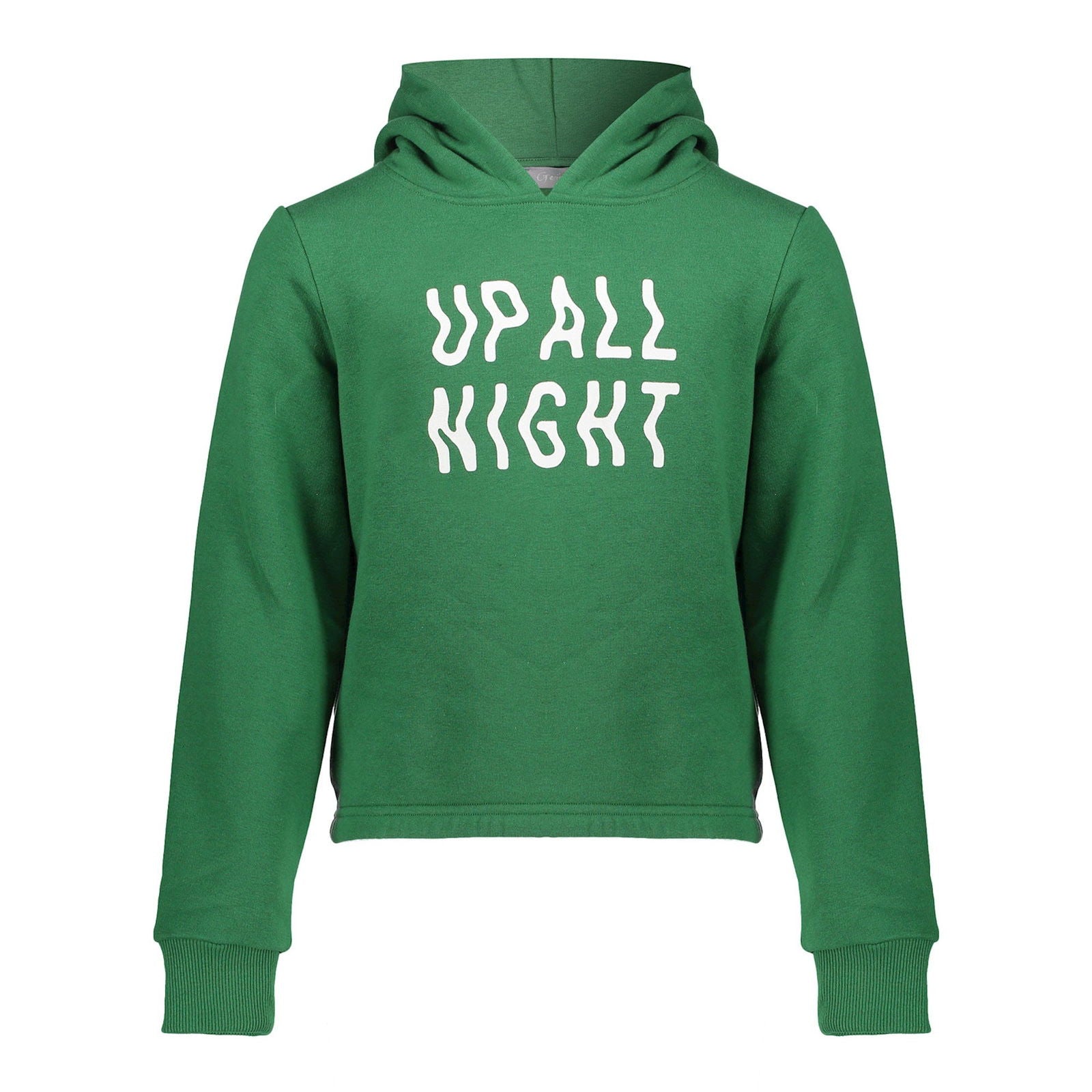 Geisha Hoody Up All Night Green - Bubbles & Bo