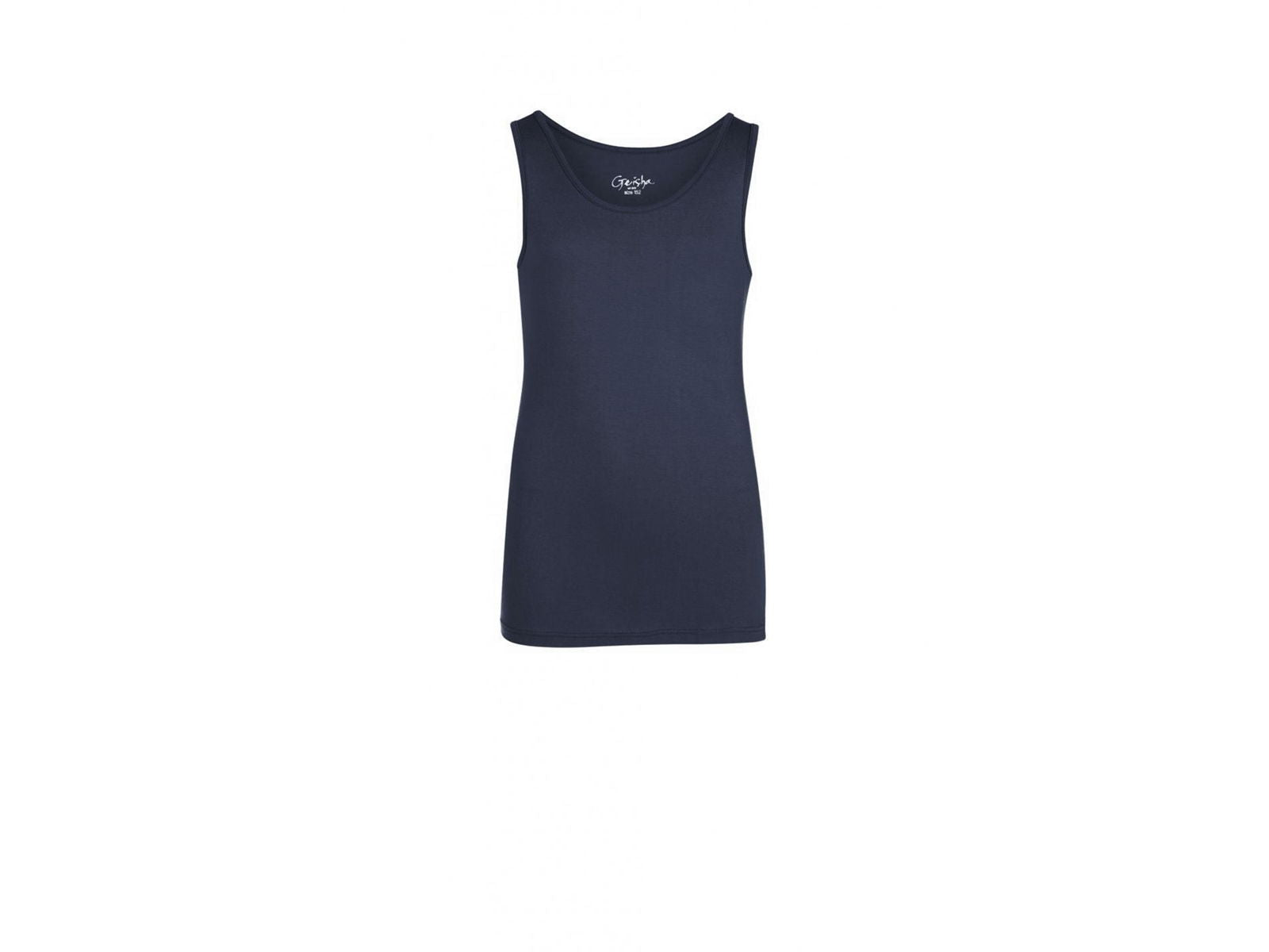 Geisha Tanktop basic navy Top - Bubbles & Bo