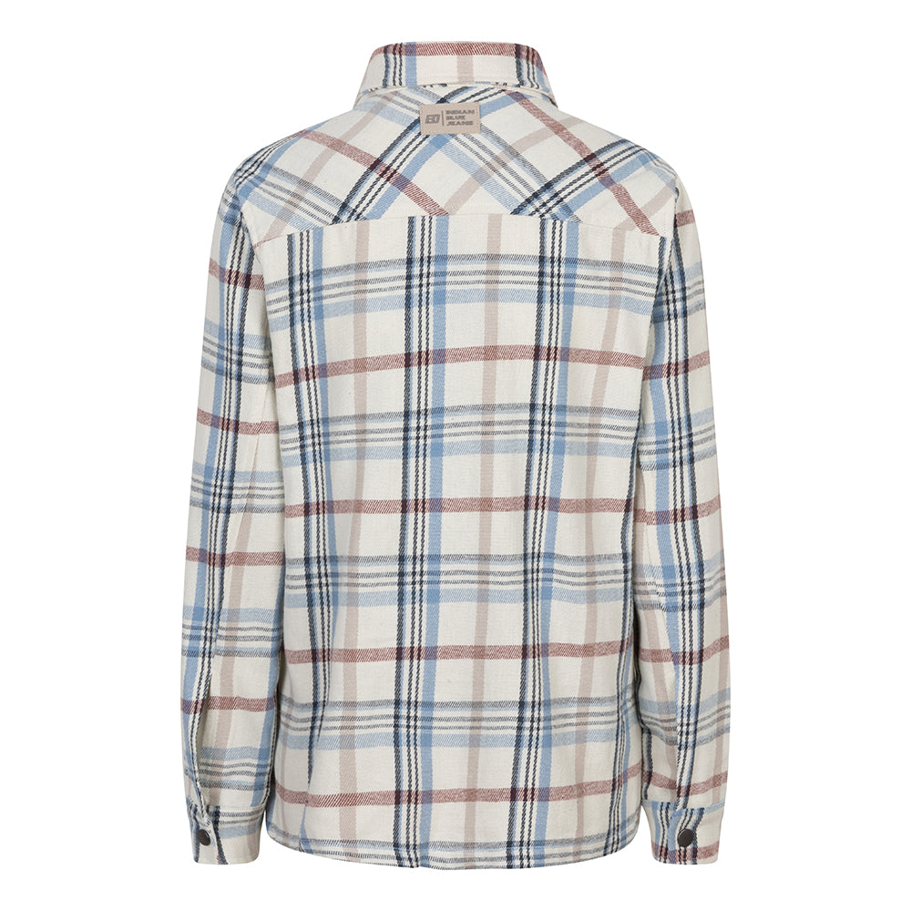 Indian Blue Jeans Shirt Jacket Check