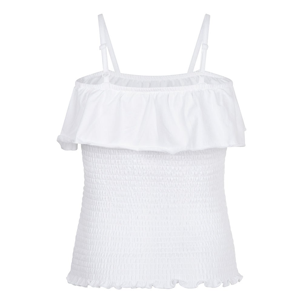 Indian Blue Jeans Smock Offshoulder T-Shirt