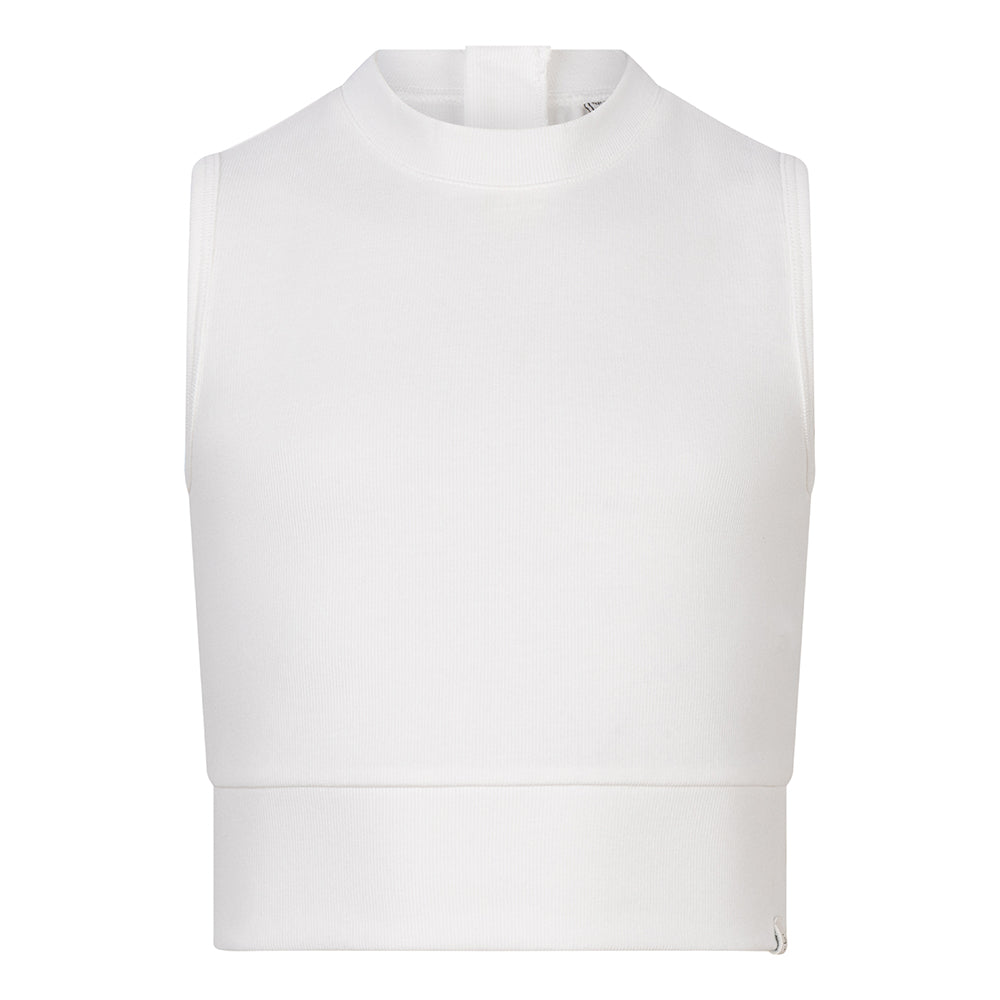 Indian Blue Jeans Cropped Singlet Rib Zip