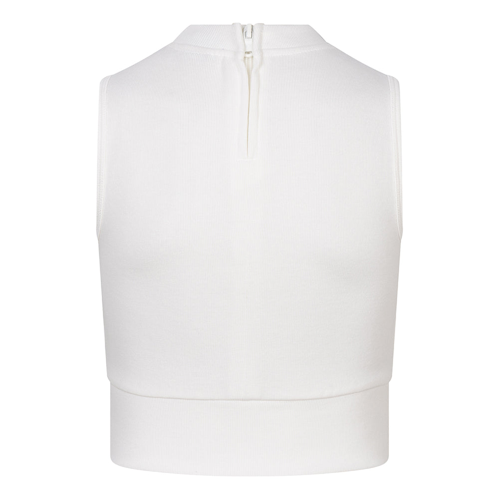 Indian Blue Jeans Cropped Singlet Rib Zip